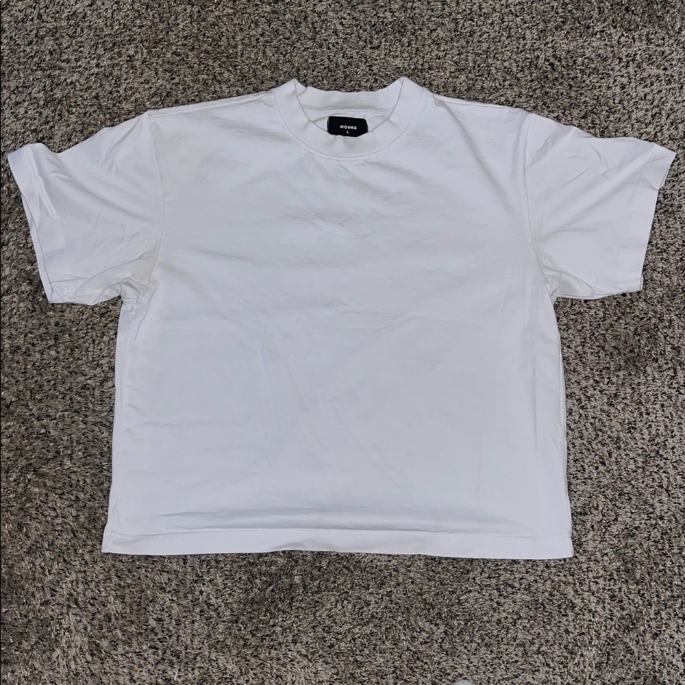 Classic White Short Sleeve Tee
